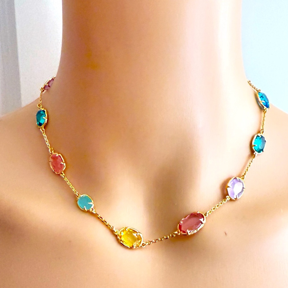 New Kate Spade High Shine Scatter Necklace - Picture 8 of 9